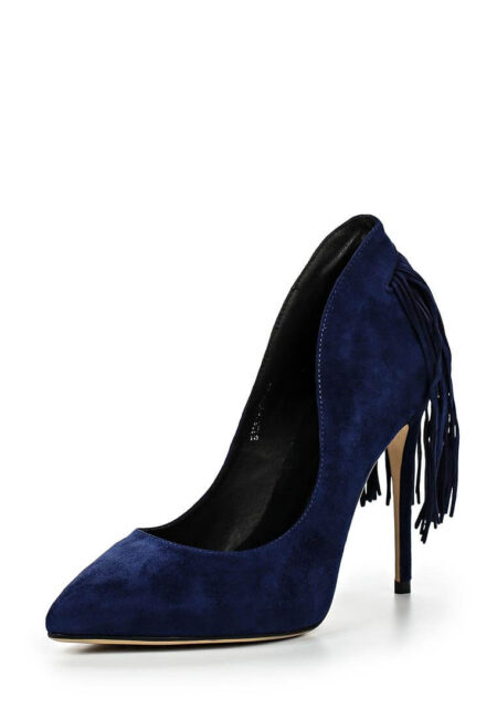 Back fringed heels