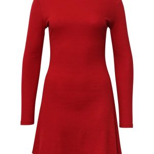 Knit a-line dress