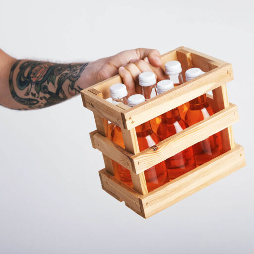 Carousel bottom info