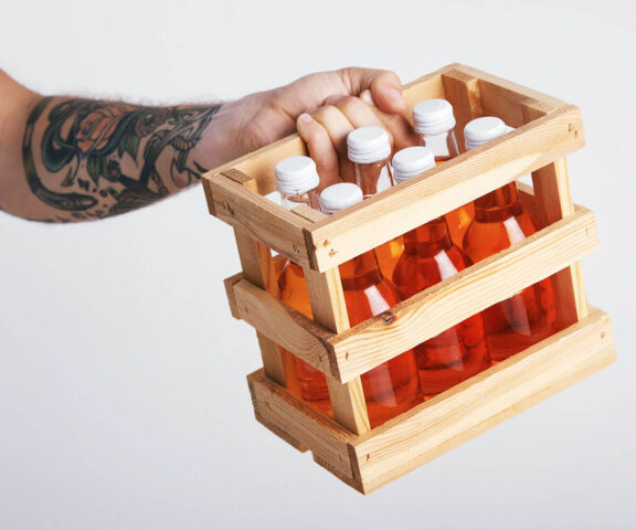 Carousel bottom info